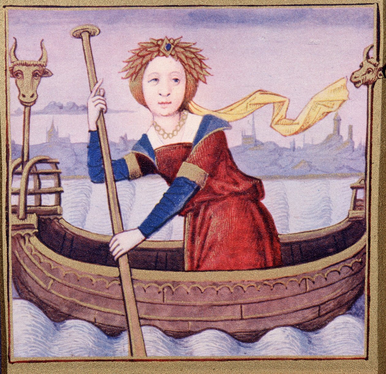 Isis - Boccaccion elokuvassa Lady of Reown. tekijältä Giovanni Boccaccio