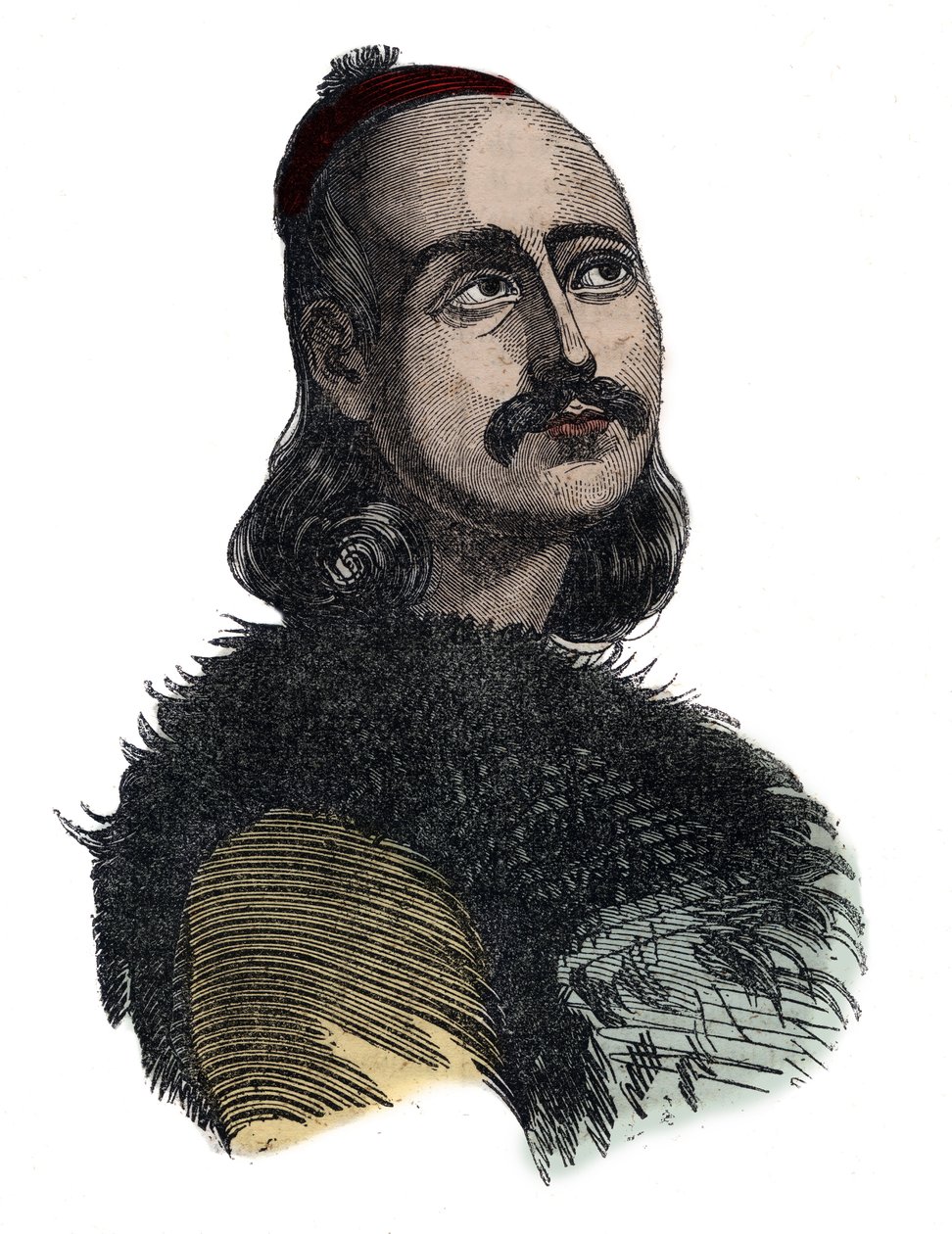 Markos Botsaris (Kreikan vapaussota 1788-1823) - kaiverrus Giovanni Boggi tekijältä Giovanni Boggi