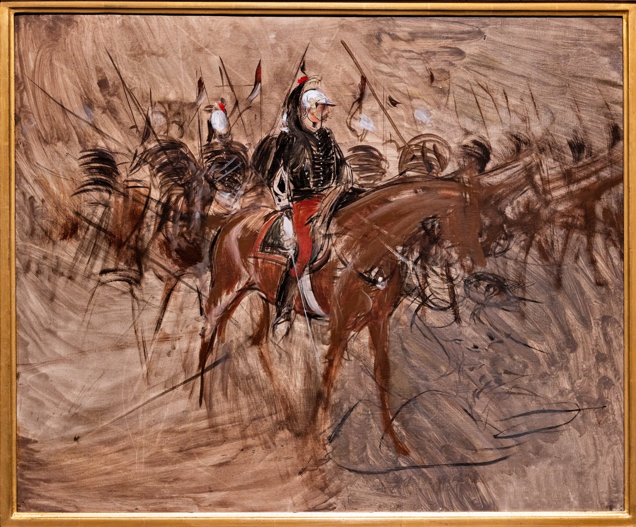 Lohikäärmeet hevosen selässä tekijältä Giovanni Boldini