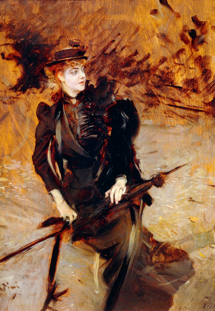 Naisen muotokuva, Giovanni Boldini (1842-1931) tekijältä Giovanni Boldini