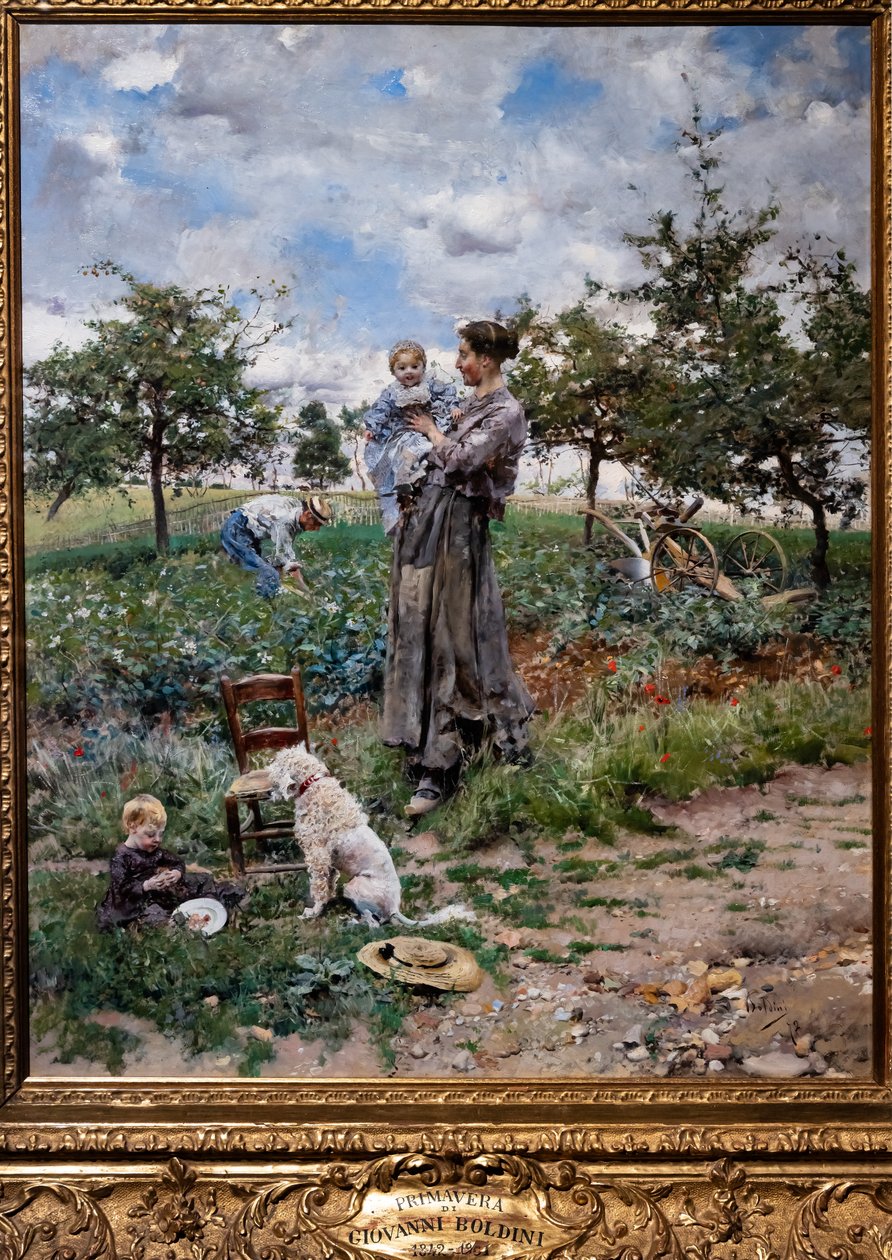 Maaseudulla (Kevät) tekijältä Giovanni Boldini