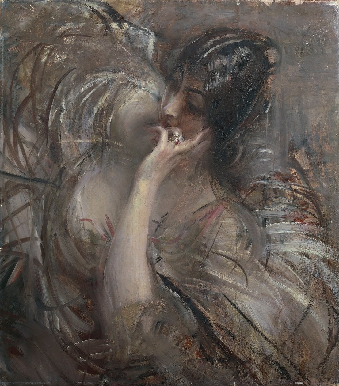 Italia, Madame De Jossin muotokuva tekijältä Giovanni Boldini