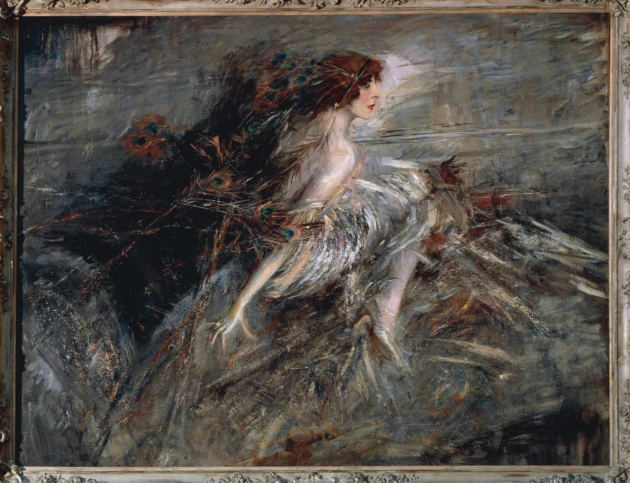 Italia, Rooma, Marchesa Luisa Casatin muotokuva tekijältä Giovanni Boldini