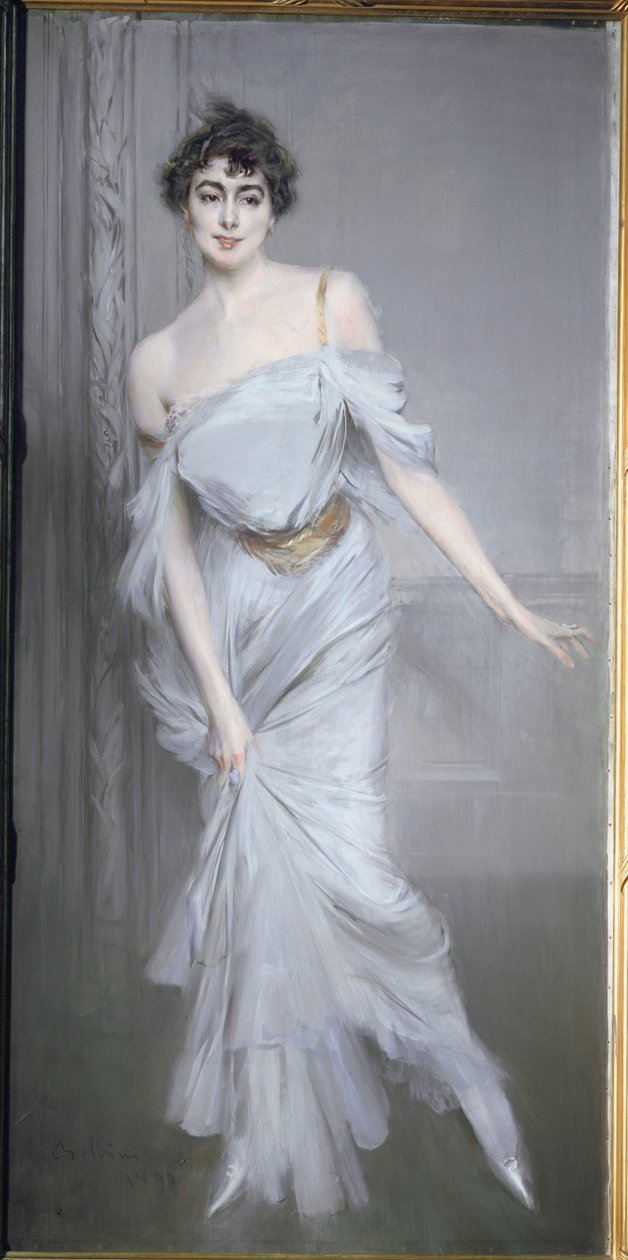 Madame Charles Max (maalaus kankaalle) tekijältä Giovanni Boldini
