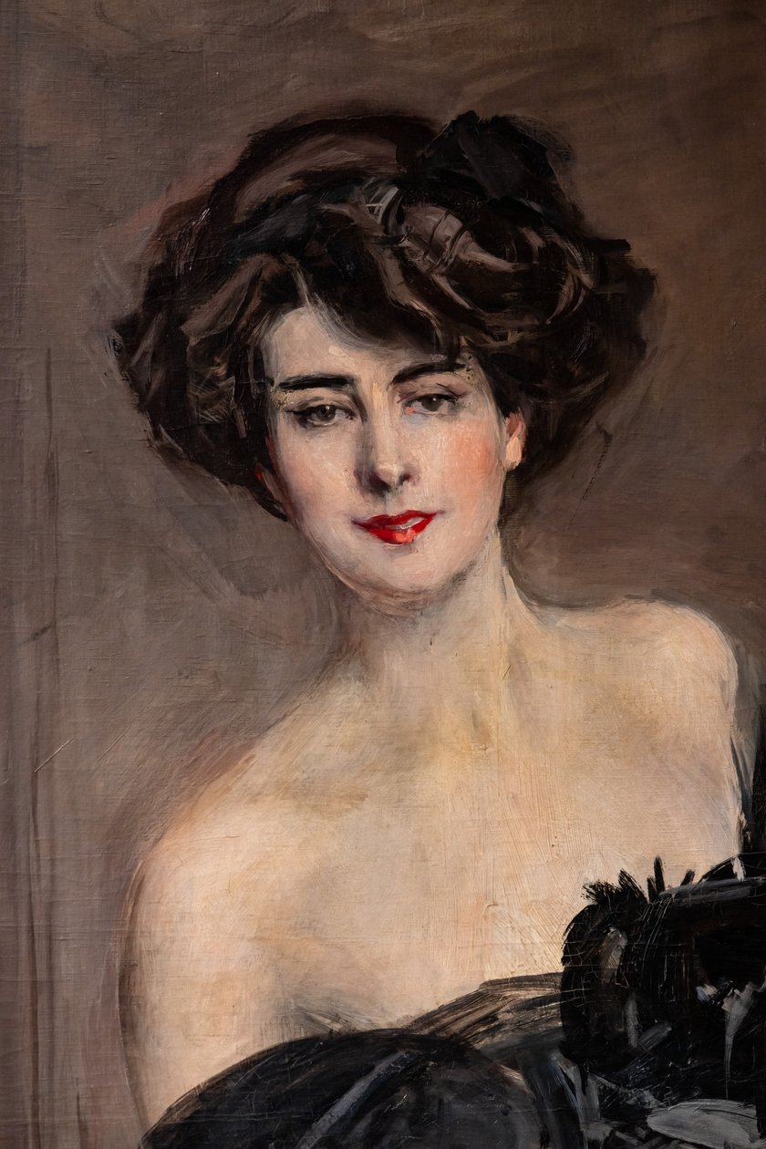 Mademoiselle de Nemidofft, yksityiskohta tekijältä Giovanni Boldini