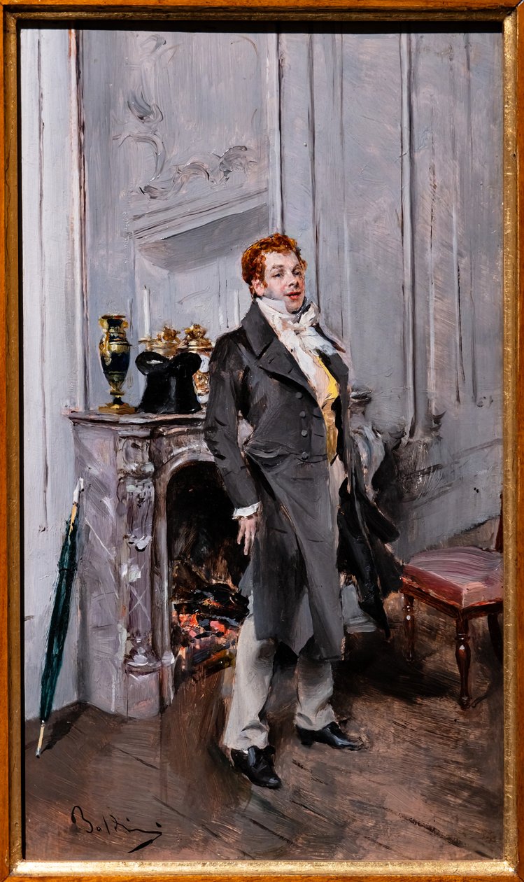 Coquelin Ainen muotokuva tekijältä Giovanni Boldini