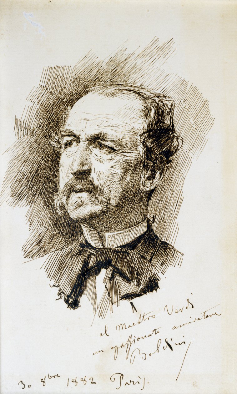 Emanuele Muzion muotokuva (Zibello tekijältä Giovanni Boldini