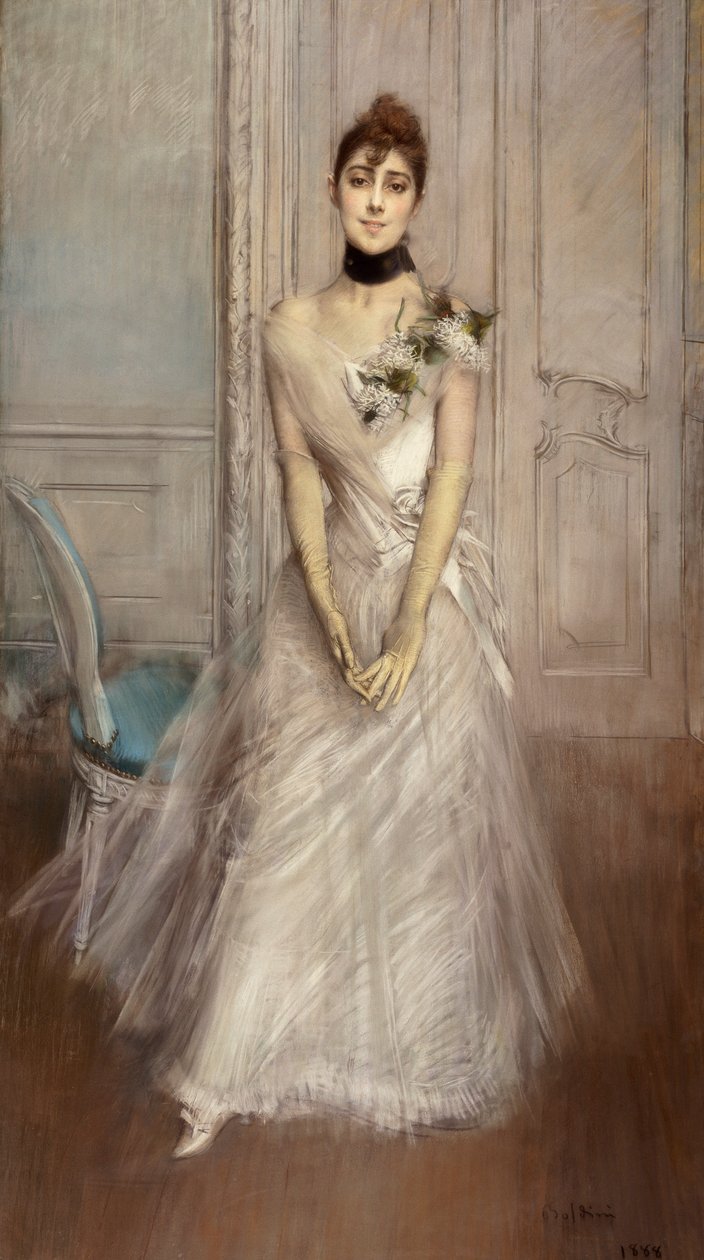 Emiliana Concha de Ossan muotokuva tekijältä Giovanni Boldini