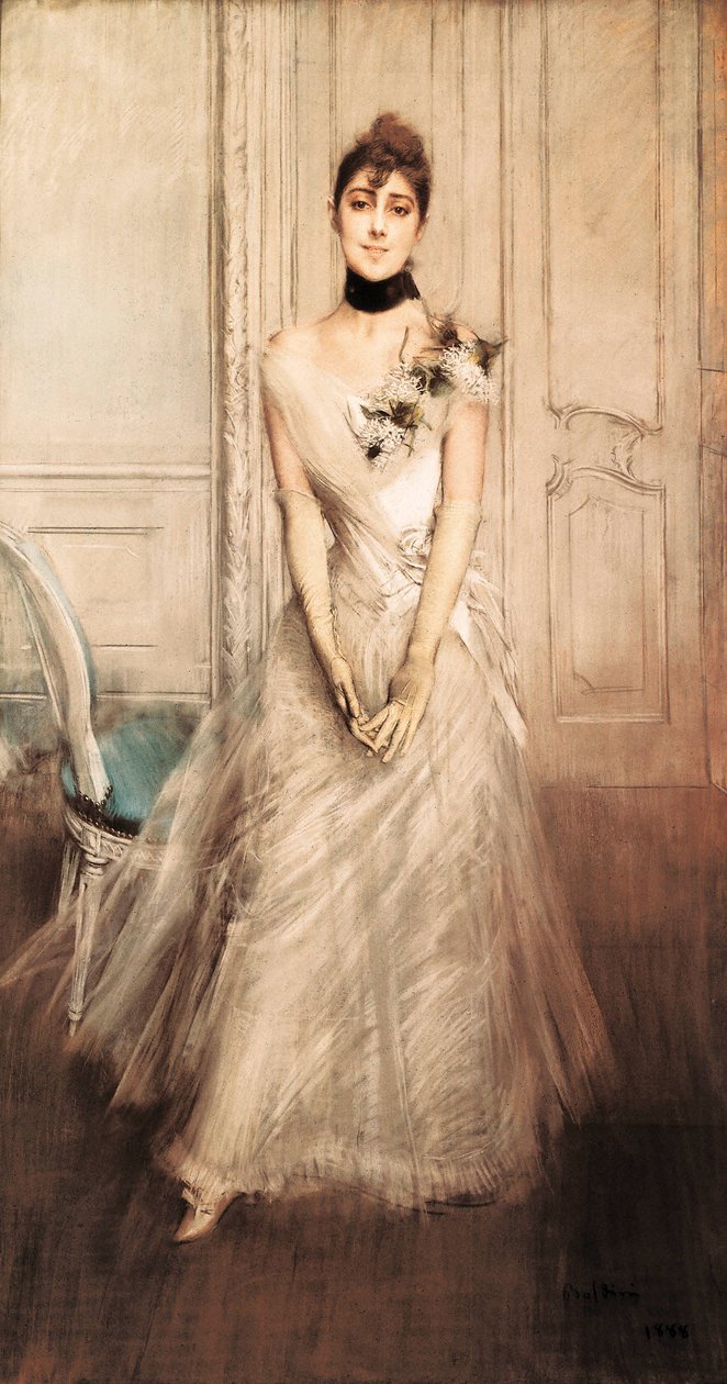 Emiliana Concha de Ossan muotokuva tekijältä Giovanni Boldini