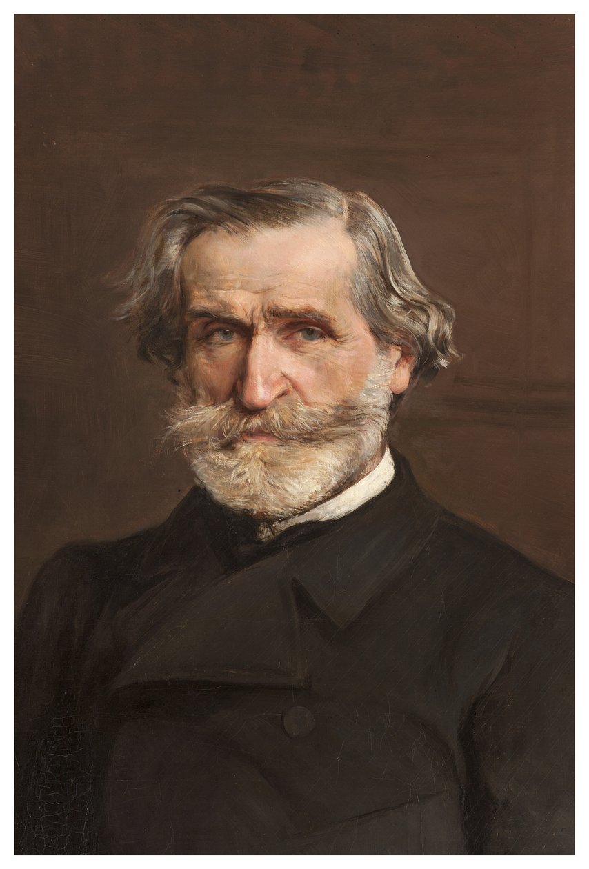Giuseppe Verdin muotokuva, 1886 tekijältä Giovanni Boldini