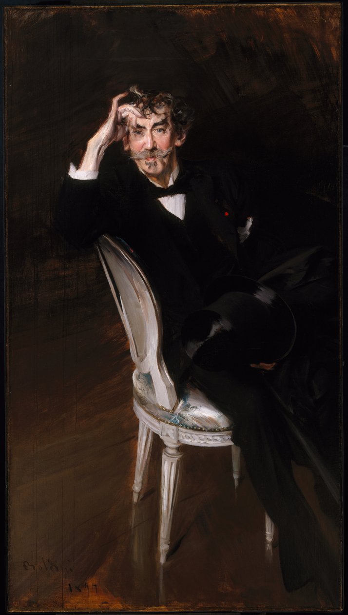 Huonekalut ja erilaiset esineet 1100- ja 1300-luvuilta tekijältä Giovanni Boldini
