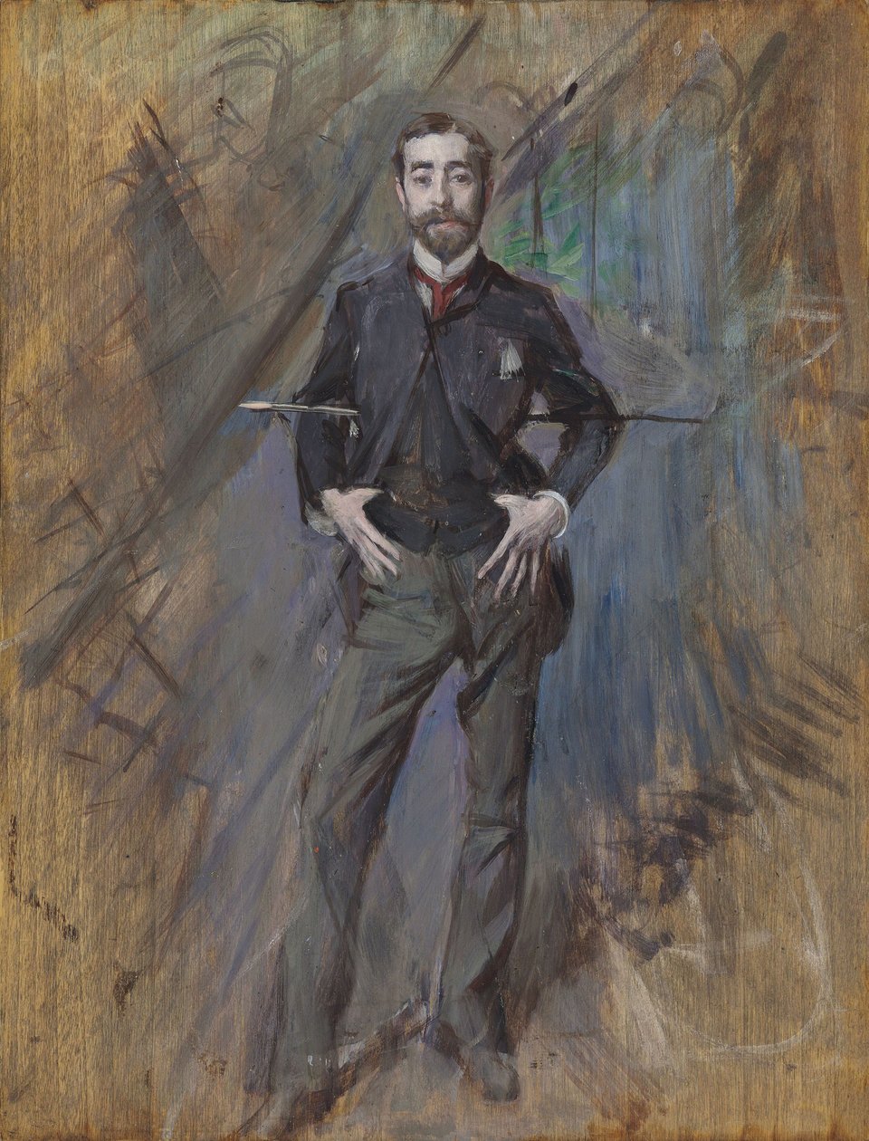 John Singer Sargentin muotokuva, 1890. tekijältä Giovanni Boldini