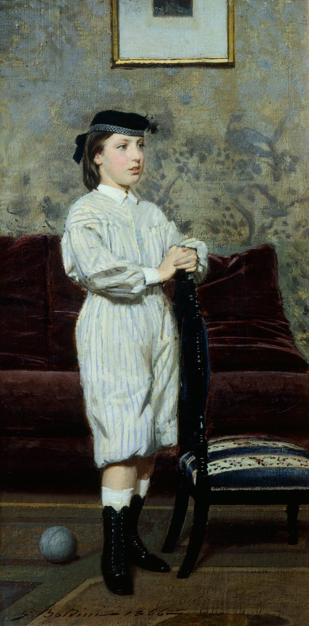 Giovanni Boldinin (1842-1931) muotokuva Leonetto Bantista tekijältä Giovanni Boldini