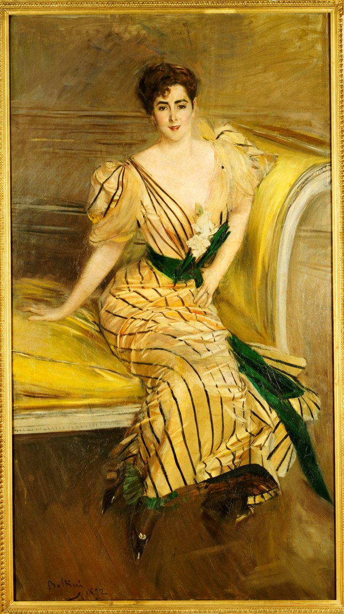 Madame Josephina Alvear de Errazurizin muotokuva, 1892 tekijältä Giovanni Boldini