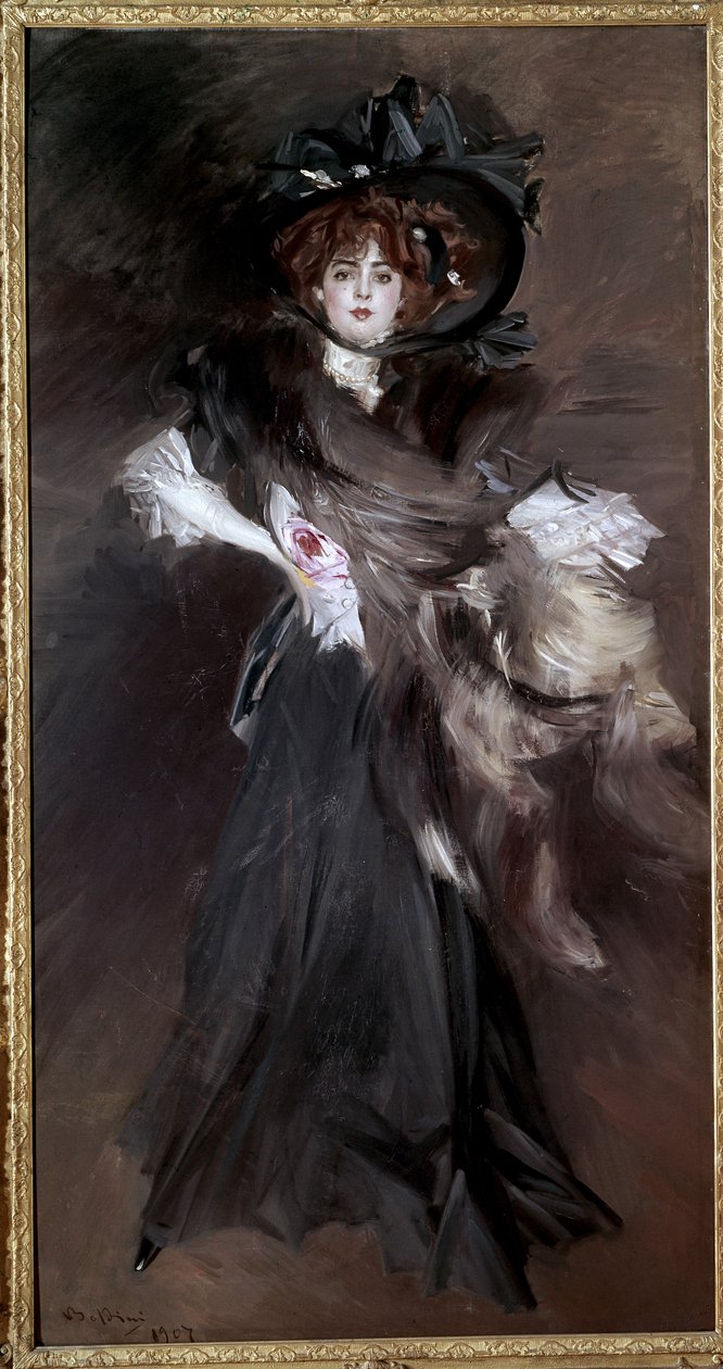 Mademoiselle Lantelmen muotokuva tekijältä Giovanni Boldini