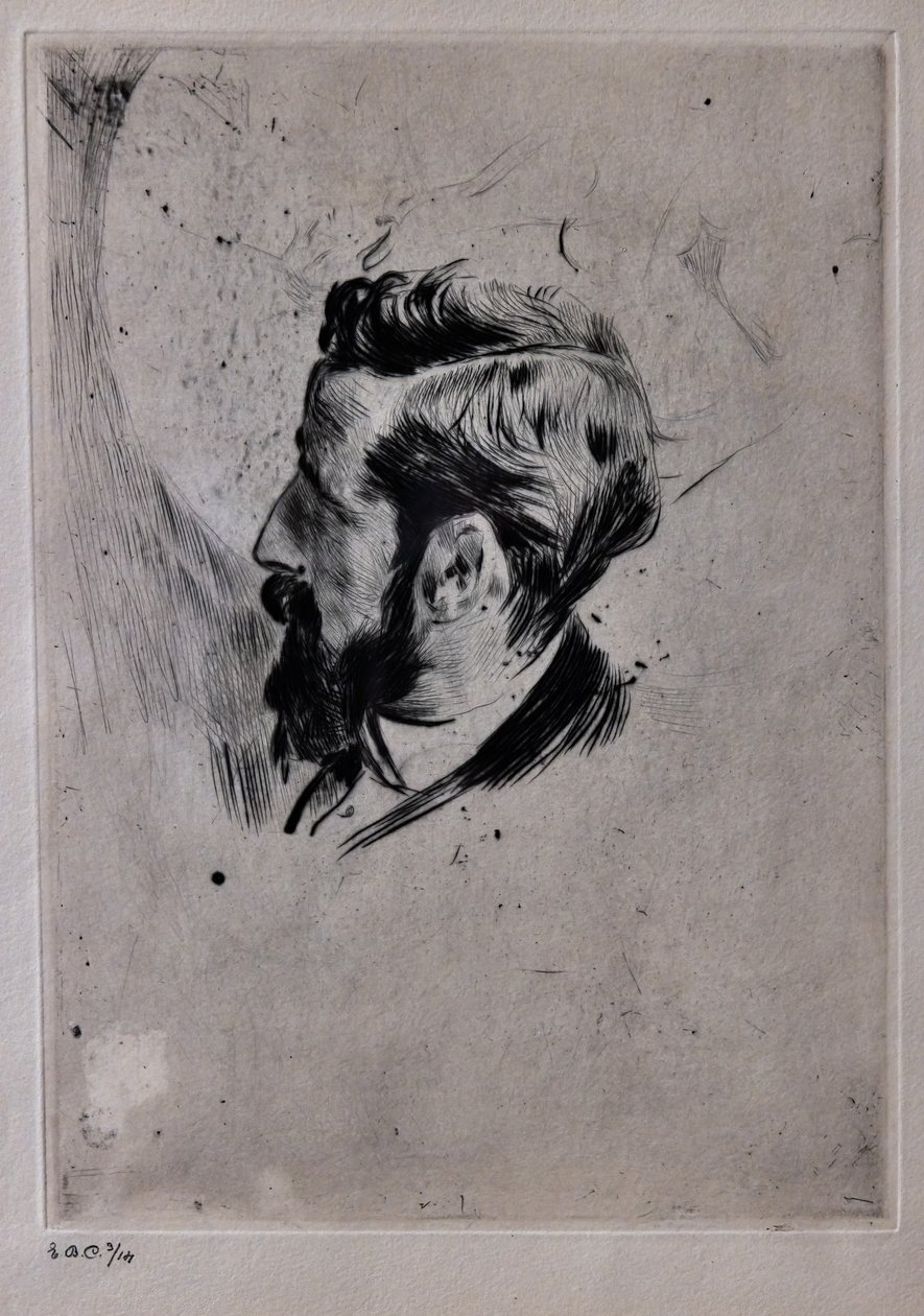Retrato de Paul Helleufinnish tekijältä Giovanni Boldini