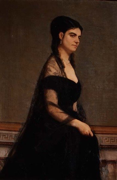 Kreivitär G. Tempestinin muotokuva tekijältä Giovanni Boldini