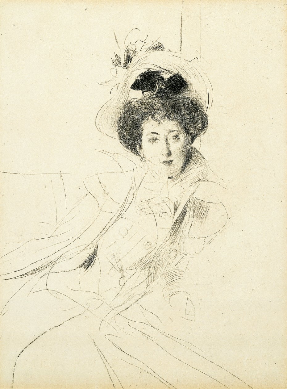 Prinsessa Niscemin tutkimus tekijältä Giovanni Boldini