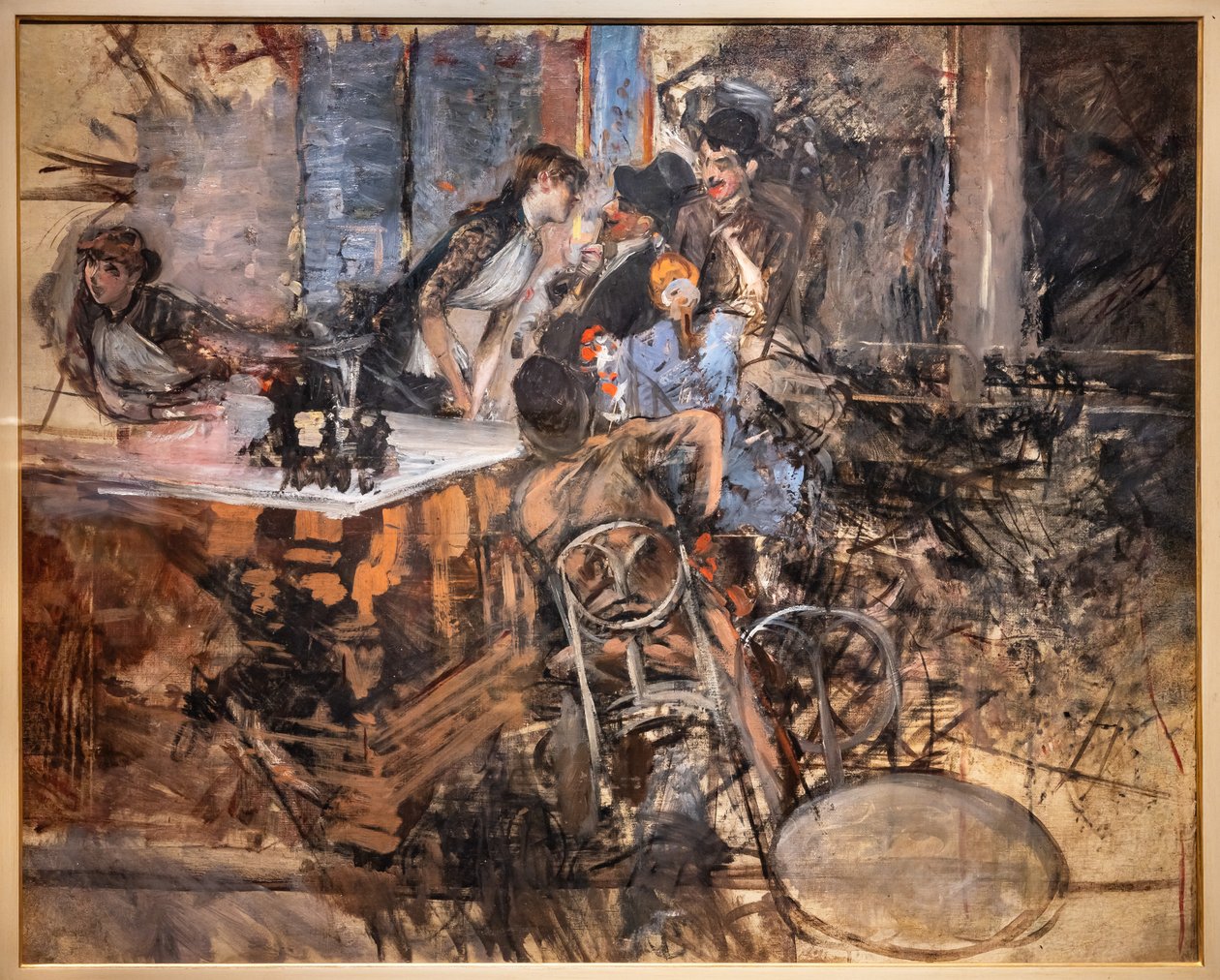 Folies Bergèren baari tekijältä Giovanni Boldini