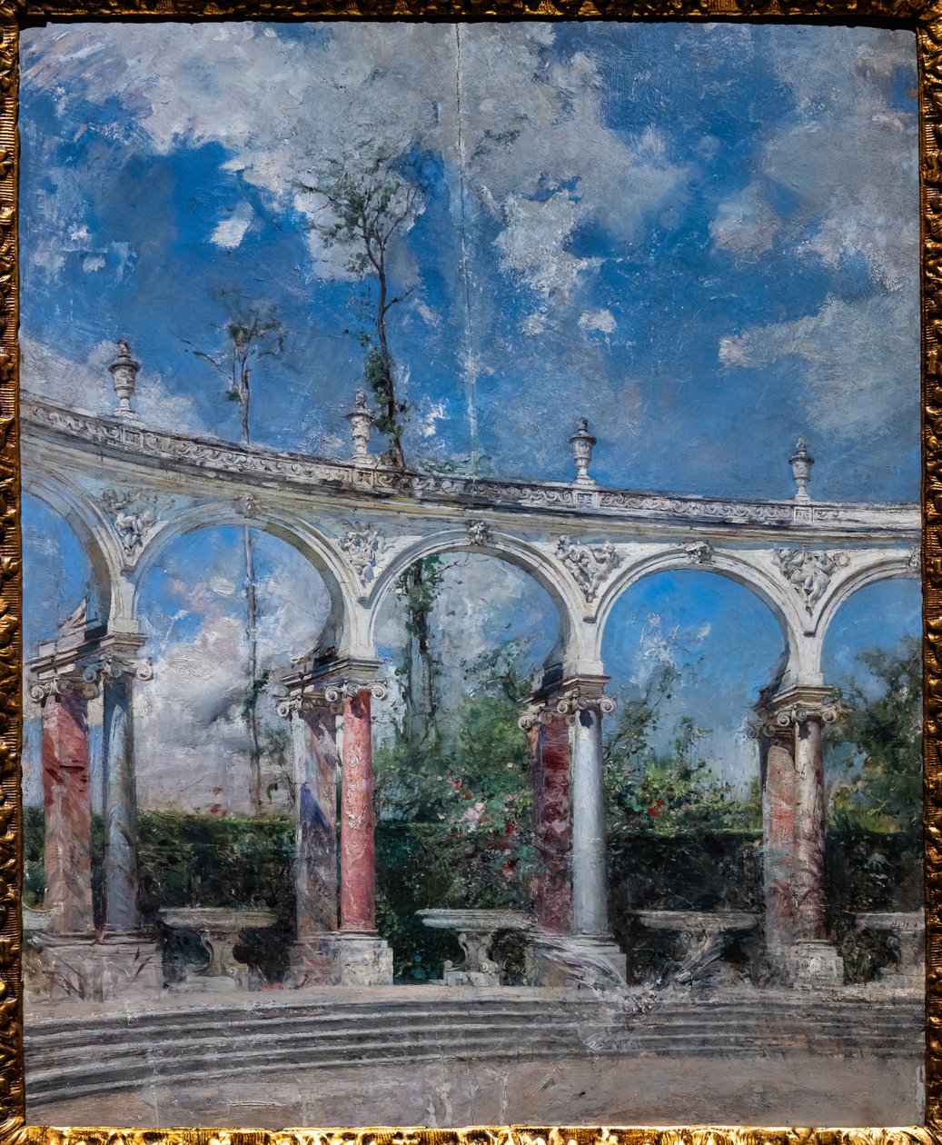 Versaillesin pylväikkö tekijältä Giovanni Boldini