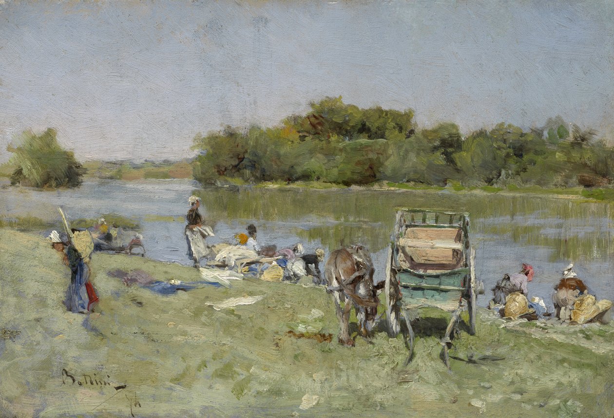 Pesijanaiset, 1874 tekijältä Giovanni Boldini