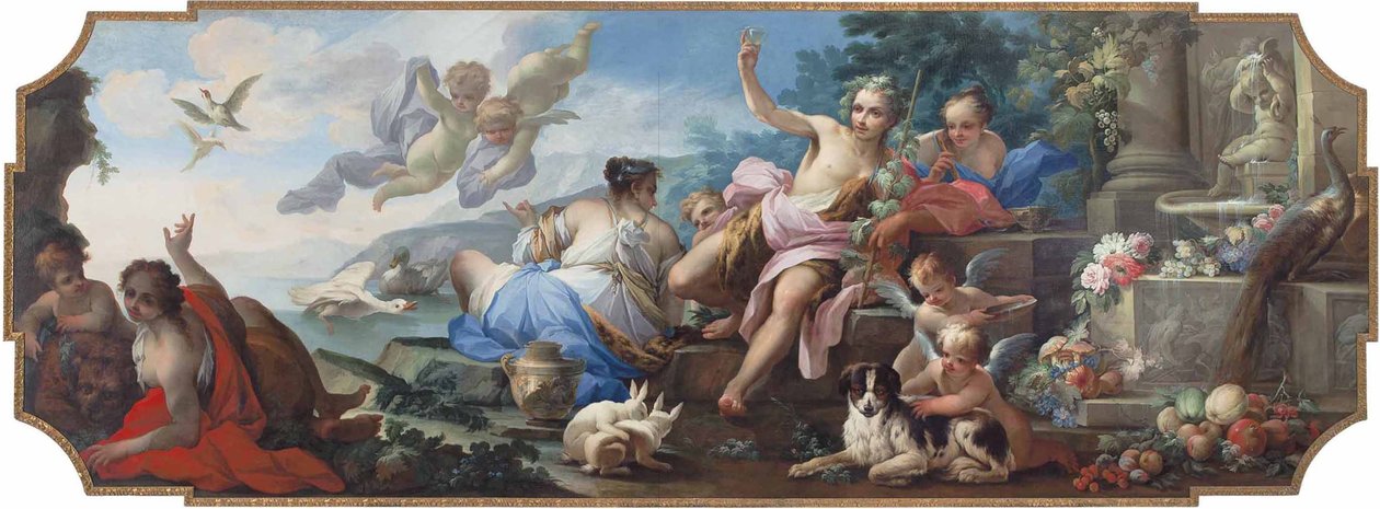 Ariadne Naxoksen saarella eli syksyn allegoria tekijältä Giovanni Camillo Sagrestani