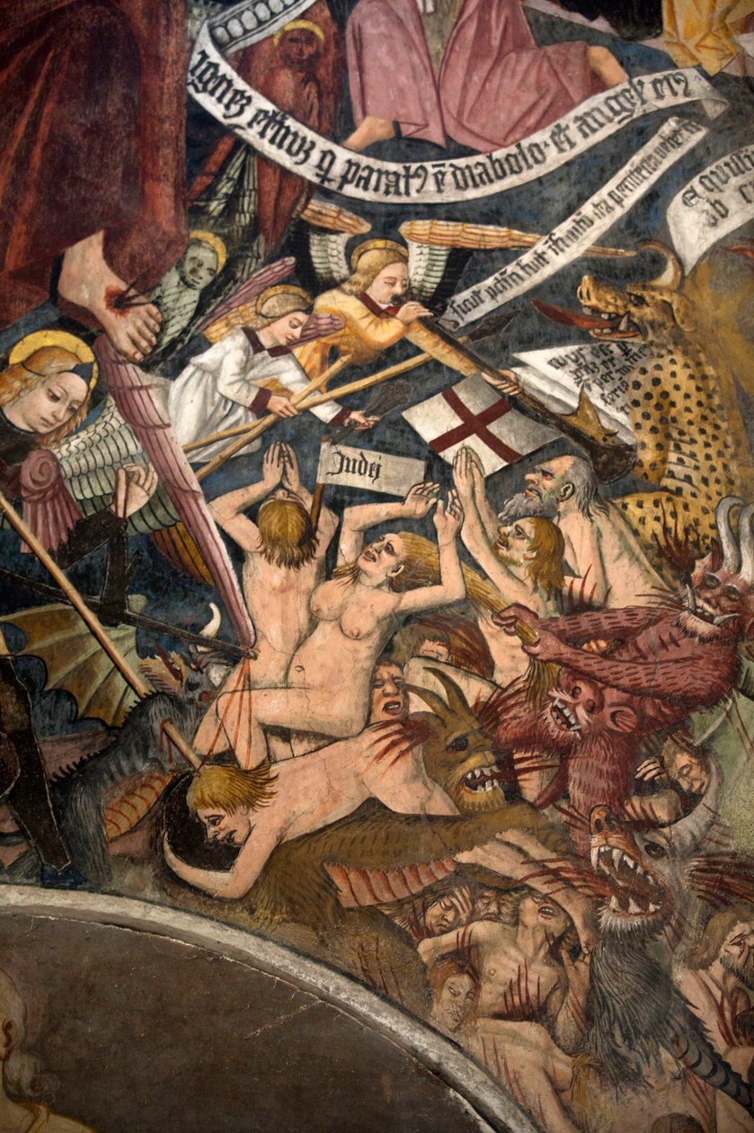 Viimeinen tuomio, n. 1492 (yksityiskohta 3702475) tekijältä Giovanni Canavesio