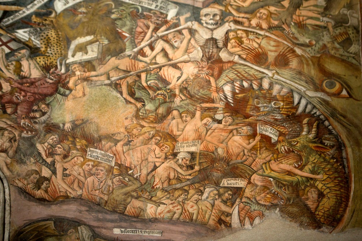 Viimeinen tuomio, n. 1492 (yksityiskohta 3702475) tekijältä Giovanni Canavesio