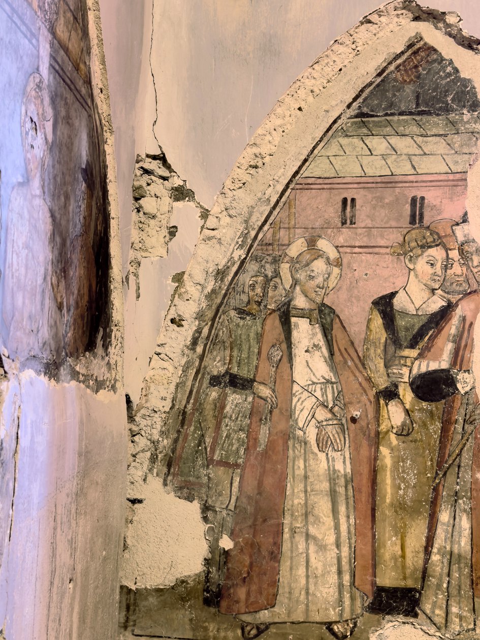 Valkoisten katuvaisten kappelin oratorio, Tende, 2024 (kuva) tekijältä Giovanni Canavesio