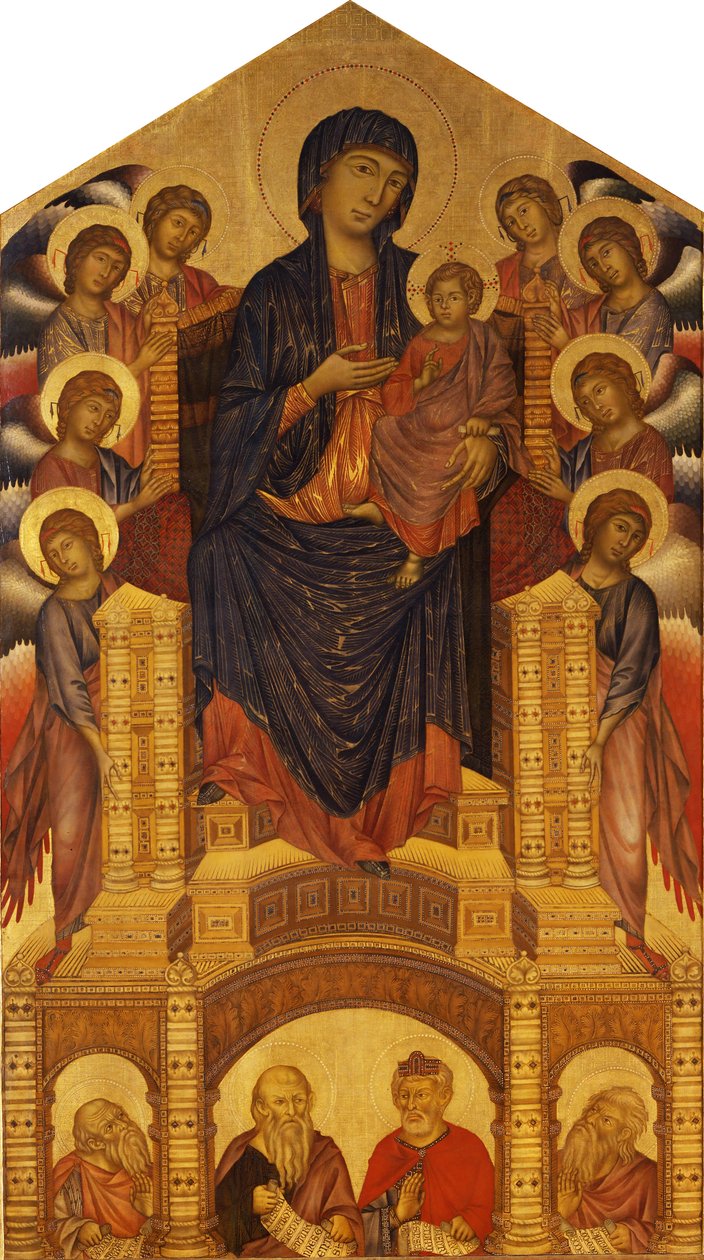 Maesta of Santa Trinita, n. 1280 tekijältä Giovanni Cimabue