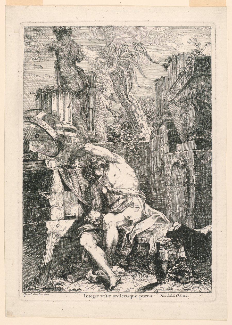 Integer vitae scelerisque pure (Horace, Odes. Kirja I,22) tekijältä Giovanni David