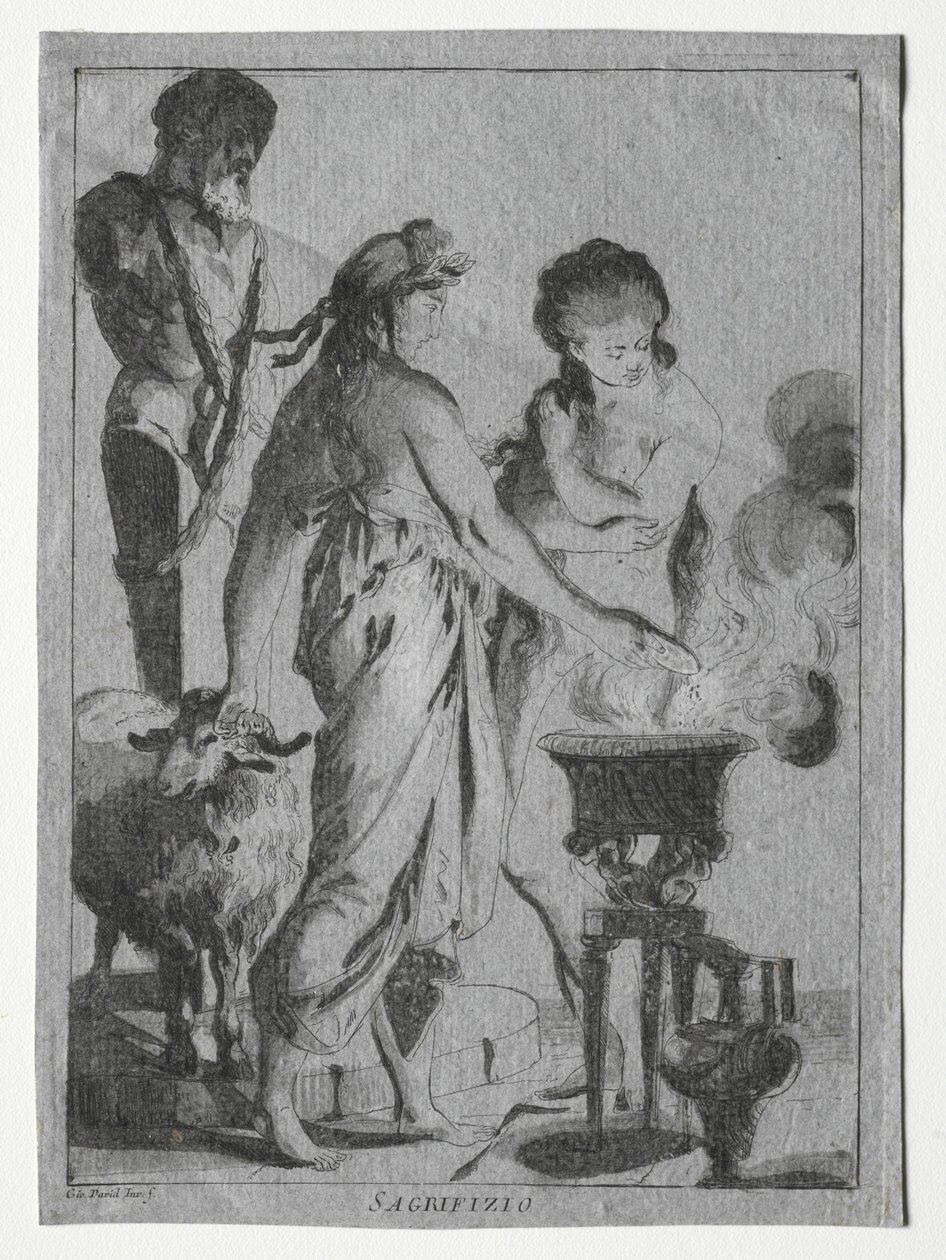 Uhri, c. 1775-1776. tekijältä Giovanni David