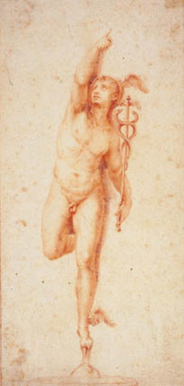 Medici Mercury Giambolognan jälkeen tekijältä Giovanni Domenico Campiglia