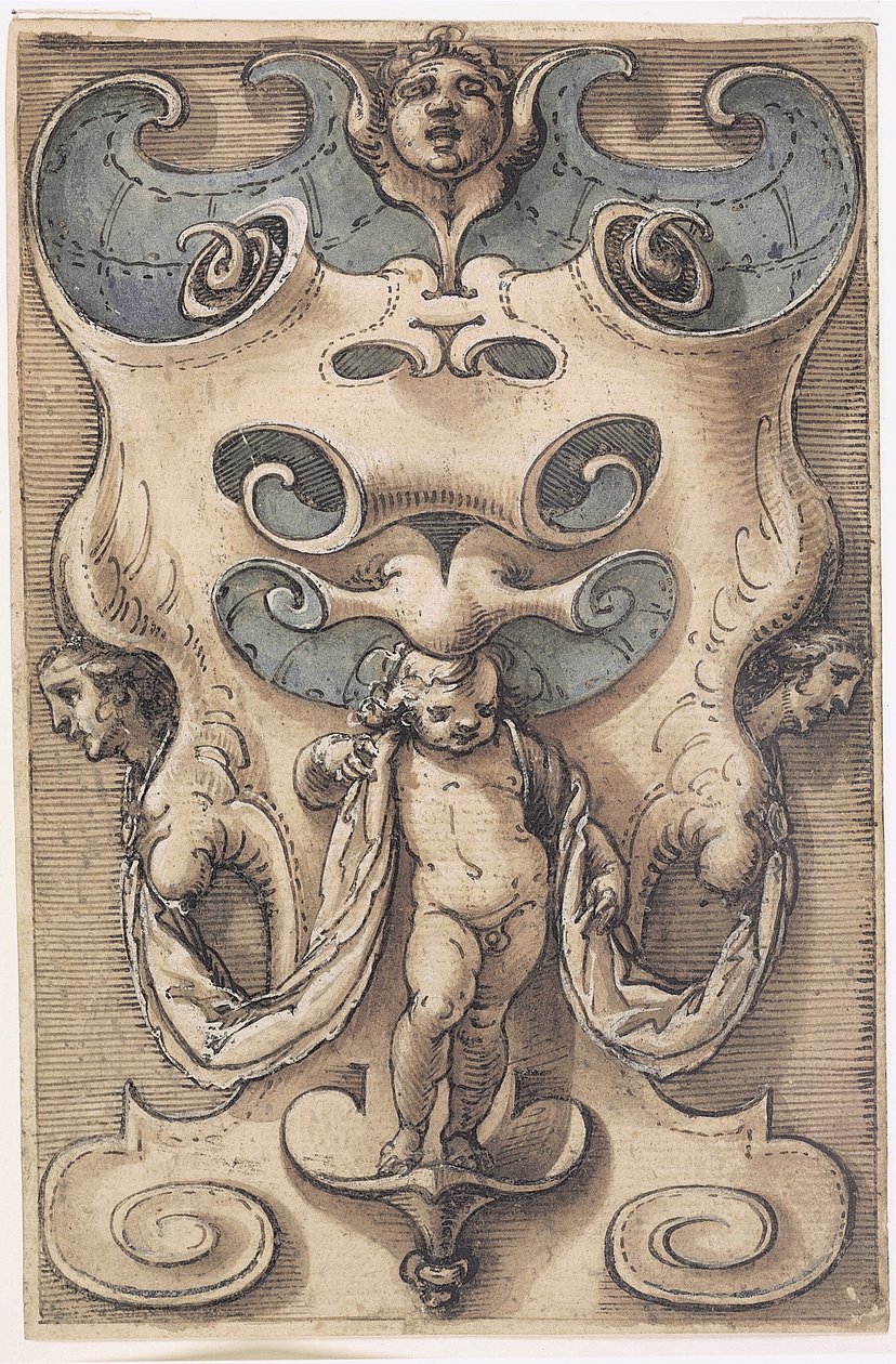 Cartouche putolla tekijältä Giovanni Domenico Capellino