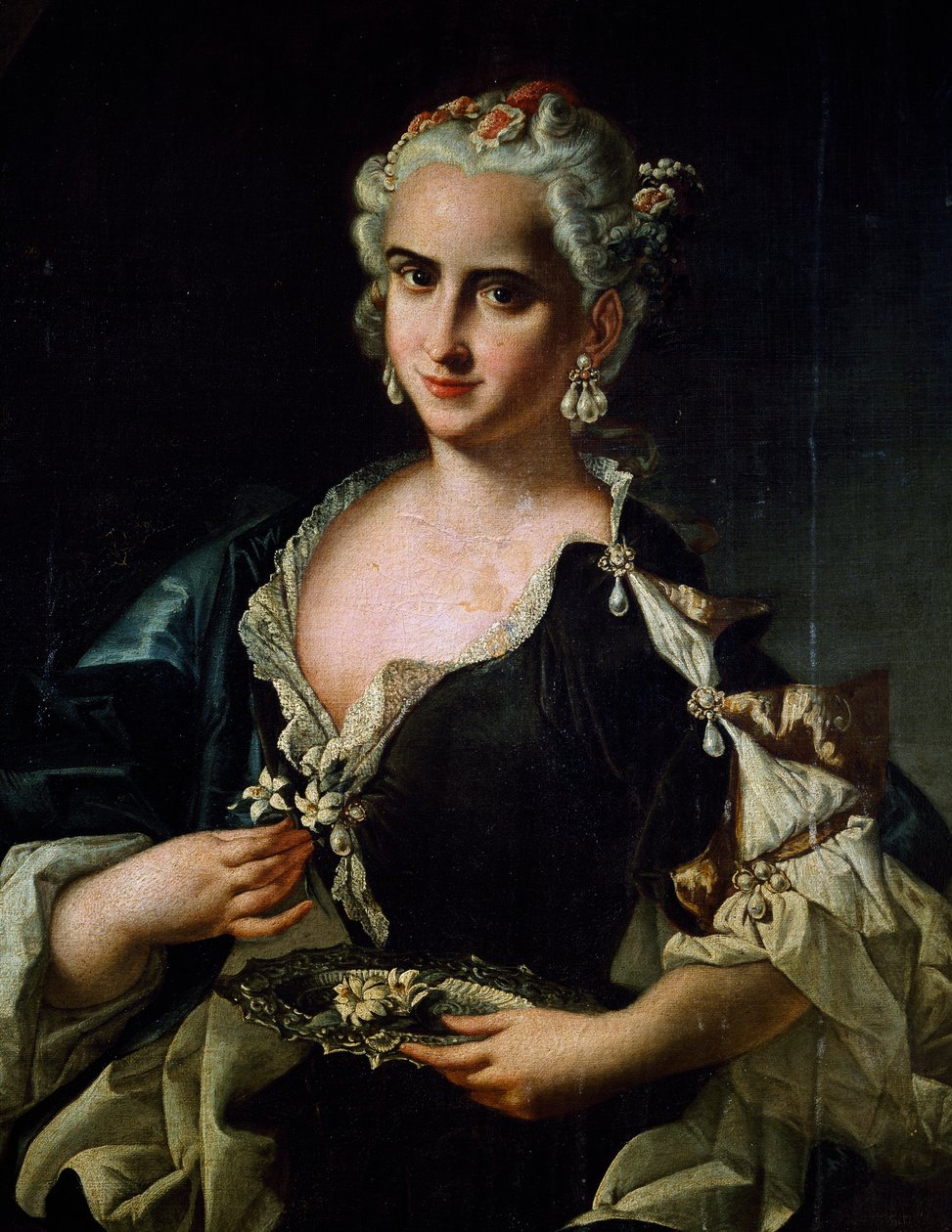 Angela Maria Piccininin muotokuva tekijältä Giovanni Domenico Lombardi