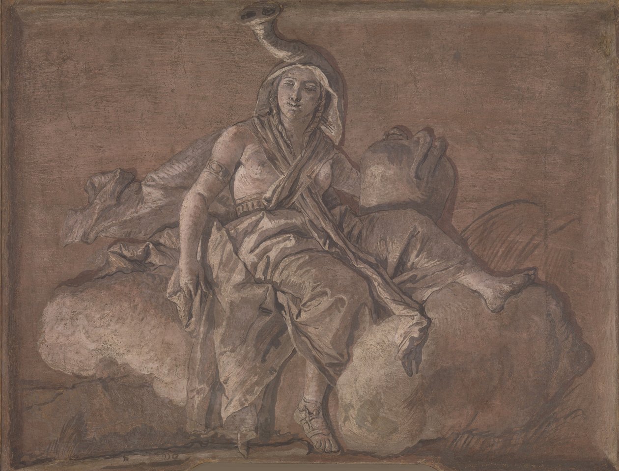 Afrikka. tekijältä Giovanni Domenico Tiepolo