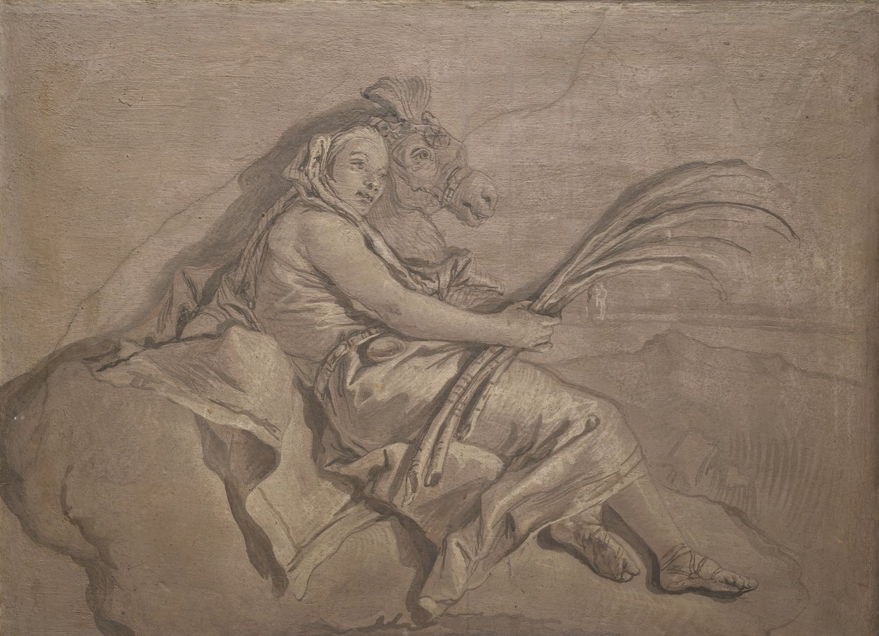 Aasia. tekijältä Giovanni Domenico Tiepolo