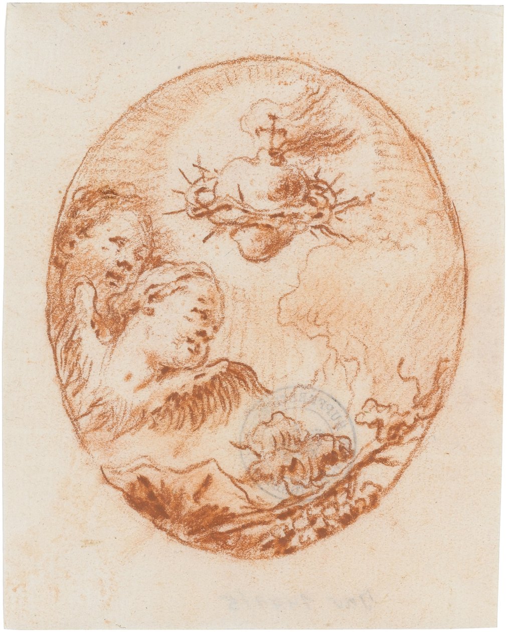 Das Herz Jesu tekijältä Giovanni Domenico Tiepolo