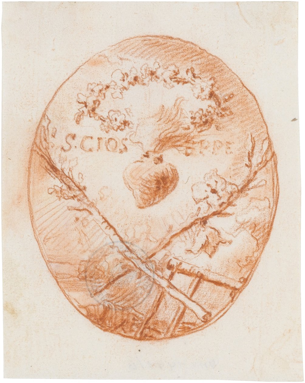Das Herz Josephs tekijältä Giovanni Domenico Tiepolo