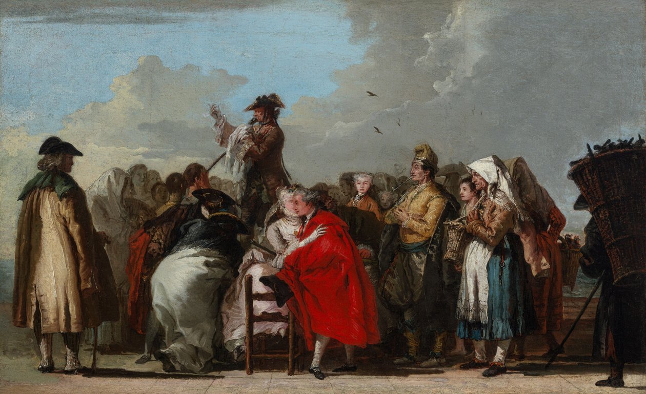 Kvaksalveri tekijältä Giovanni Domenico Tiepolo