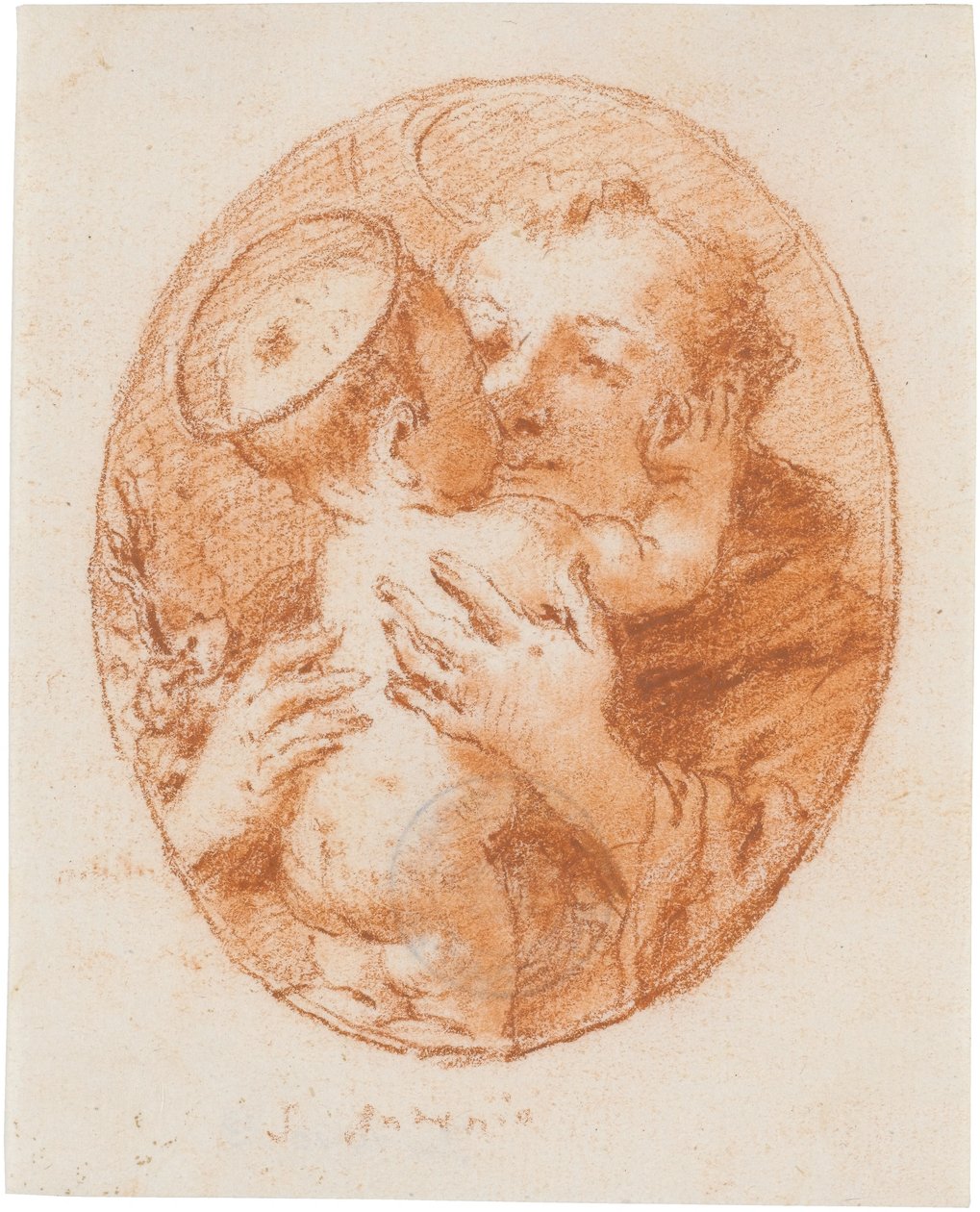 Pyhä Antonius tekijältä Giovanni Domenico Tiepolo