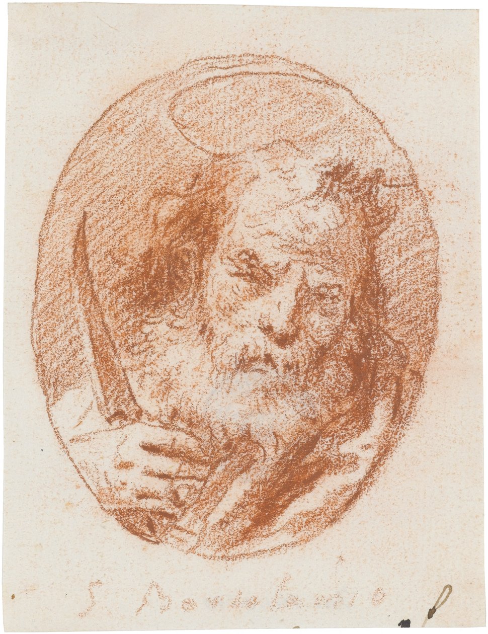 Der heilige Bartholomäus tekijältä Giovanni Domenico Tiepolo