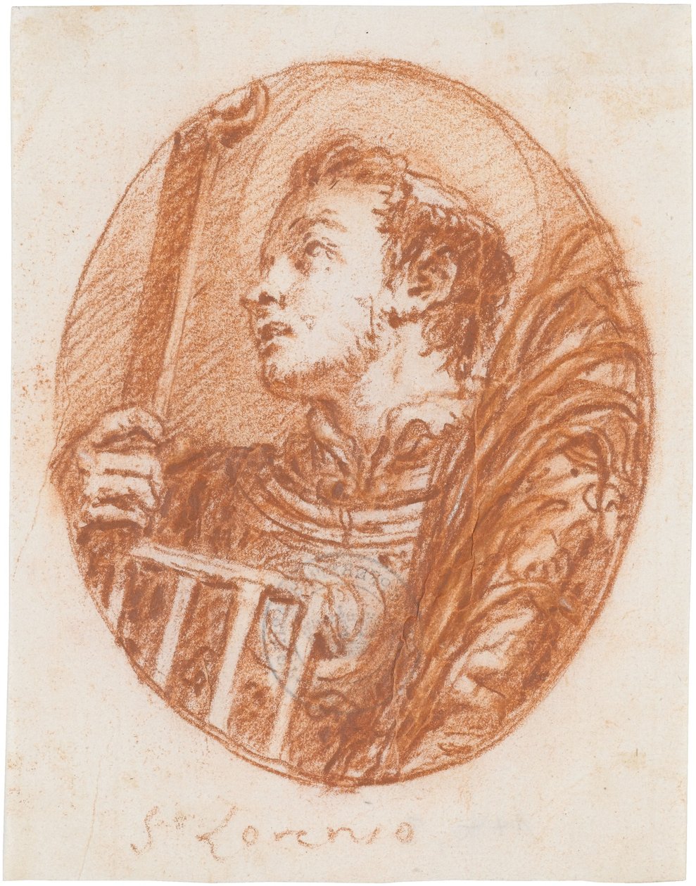 Der heilige Laurentius tekijältä Giovanni Domenico Tiepolo