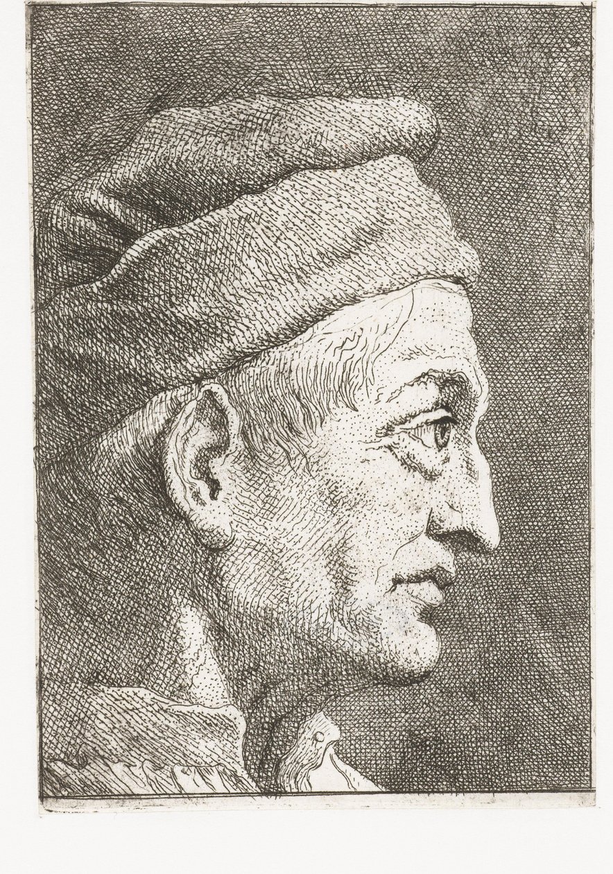 Mies, jolla on pipo tekijältä Giovanni Domenico Tiepolo
