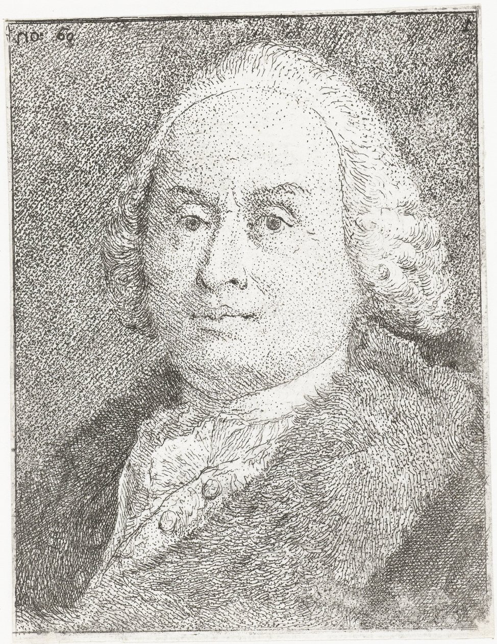 Giovanni Battista Tiepolon muotokuva tekijältä Giovanni Domenico Tiepolo