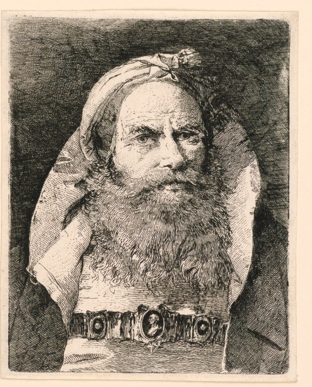 Kokoelma päitä tekijältä Giovanni Domenico Tiepolo