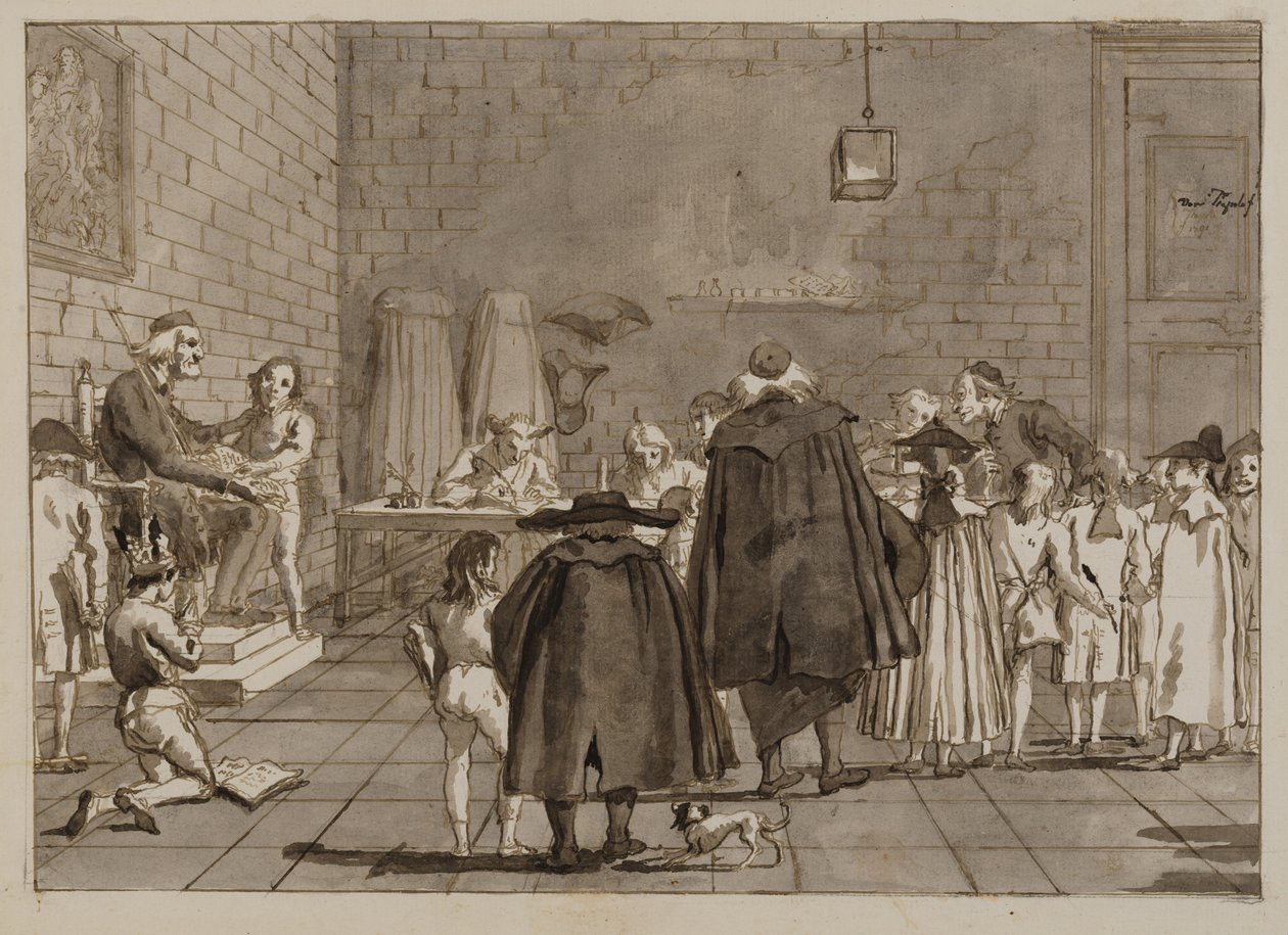 Koulu tekijältä Giovanni Domenico Tiepolo