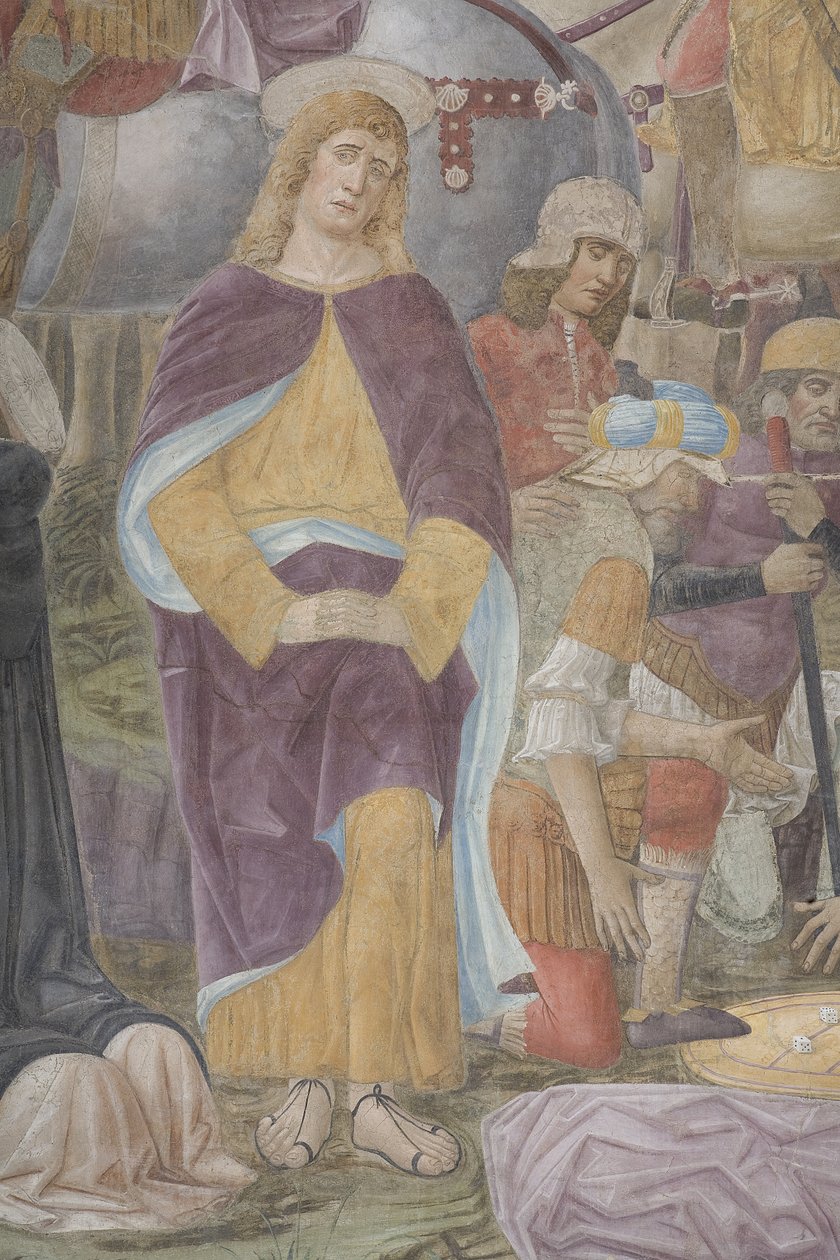 Ristiinnaulitseminen, 1495 (yksityiskohta numerosta 3498420) tekijältä Giovanni Donato Montorfano