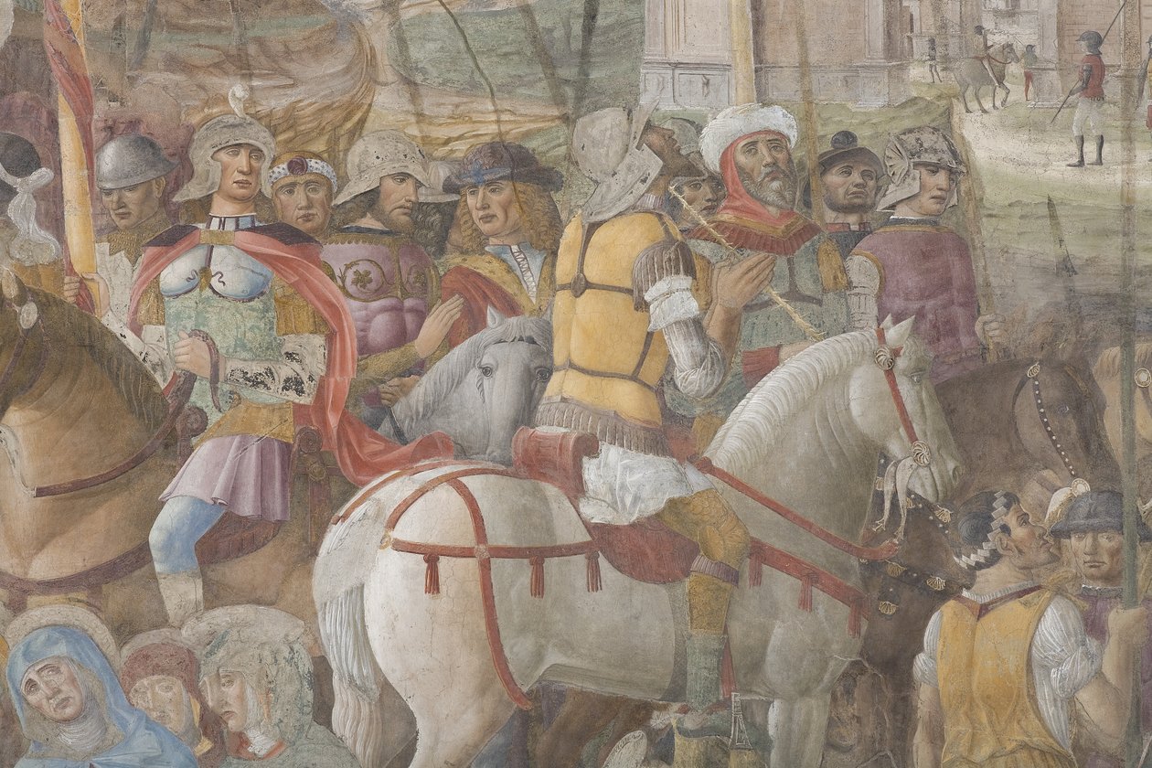 Ristiinnaulitseminen, 1495 (yksityiskohta numerosta 3498420) tekijältä Giovanni Donato Montorfano