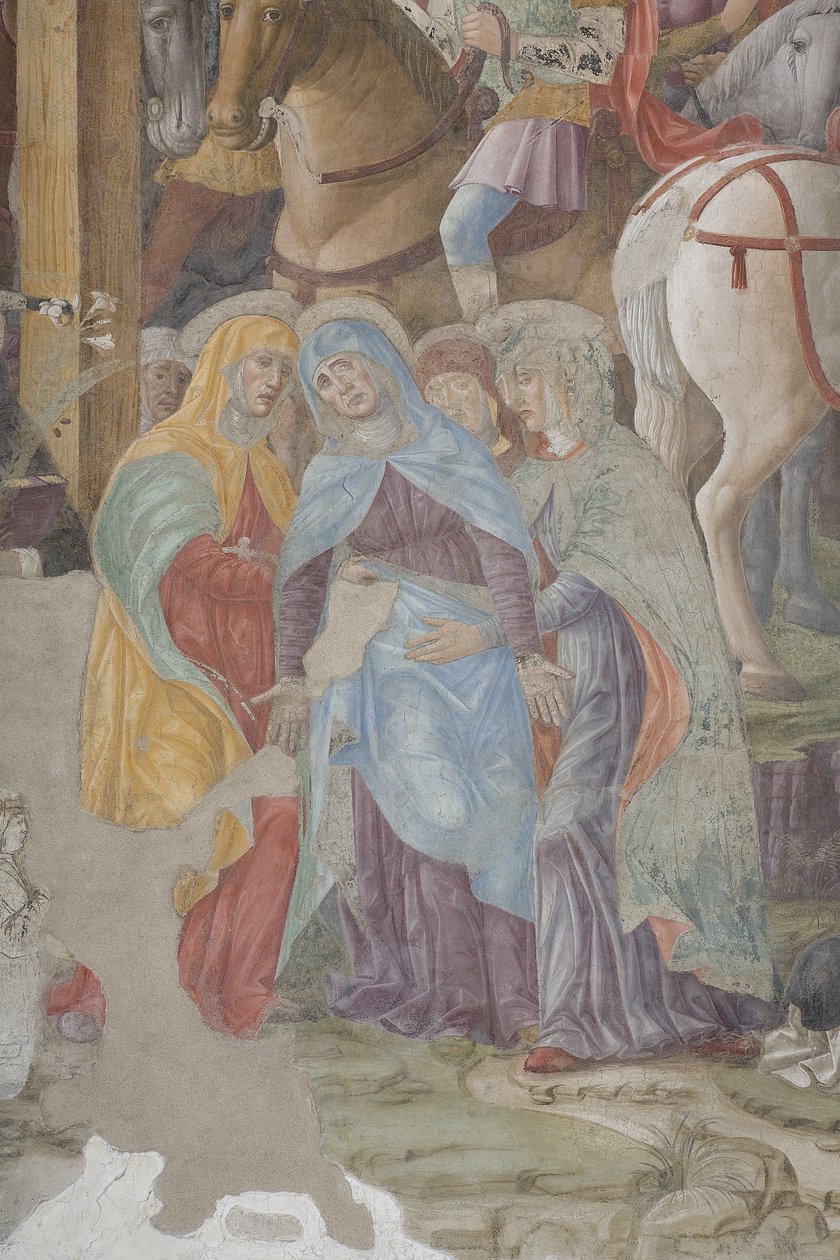 Ristiinnaulitseminen, 1495 (yksityiskohta numerosta 3498420) tekijältä Giovanni Donato Montorfano